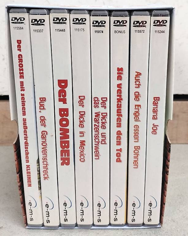 Tutti i DVDs: Bud Spencer DVD Box – Usato da Wolfhausen venduto da Cospi