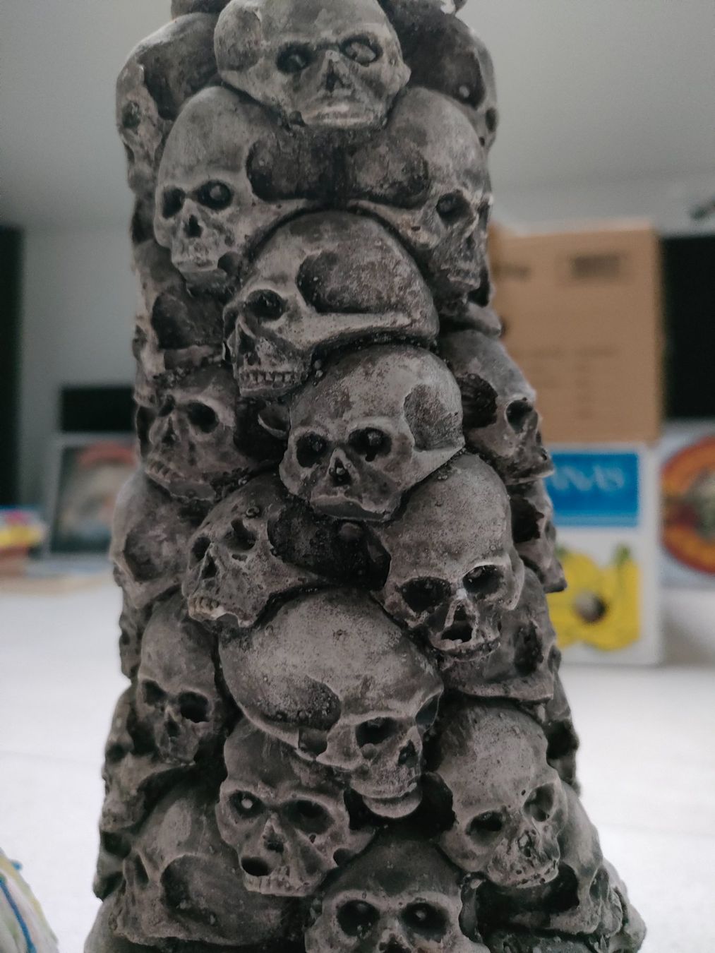 Portacandele: Kerzenständer Totenkopf – Usato da Aarburg venduto da Frys 2