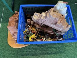 Playmobil Western Felsen mit Zubehör Konvolut