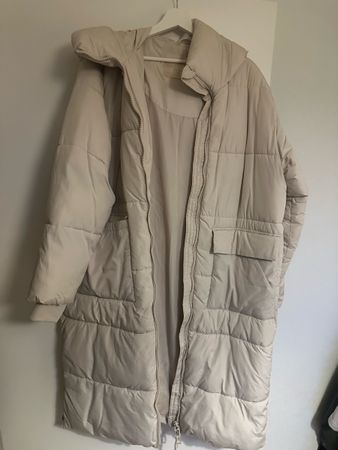 Steppmantel beige ASNM Grösse 40 mit Fleck