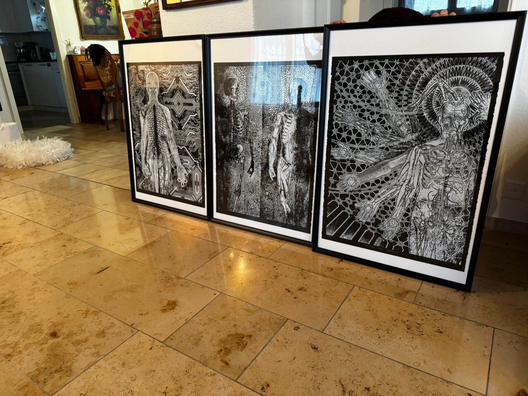 Foto & Immagini: BEYOND TRYPTIC von Nathan Mould incl. Rahmen – Usato da Wettingen venduto da Cedimental 2