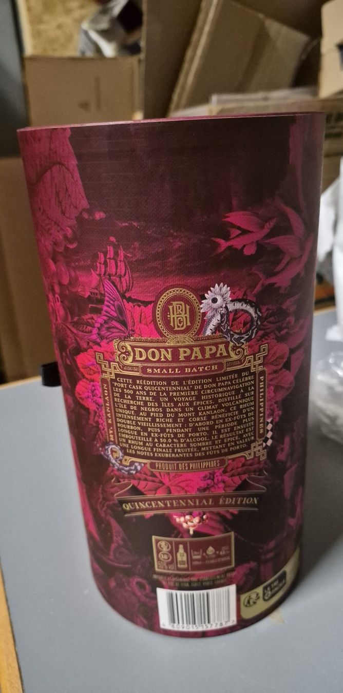 Don Papa Bevande alcoliche: Don papa Quincentennial 2025 – Nuovo e nell'imballaggio originale da Le Locle venduto da drinkshop 2