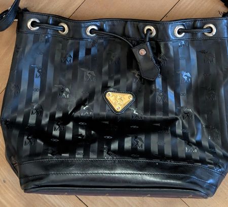 Maison Mollerus Beutel-Tasche schwarz