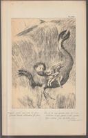 DANTE divina commedia Inferno chant XVII v 106 Gerione print