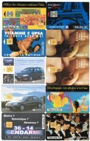 10 Telefonkarten Frankreich