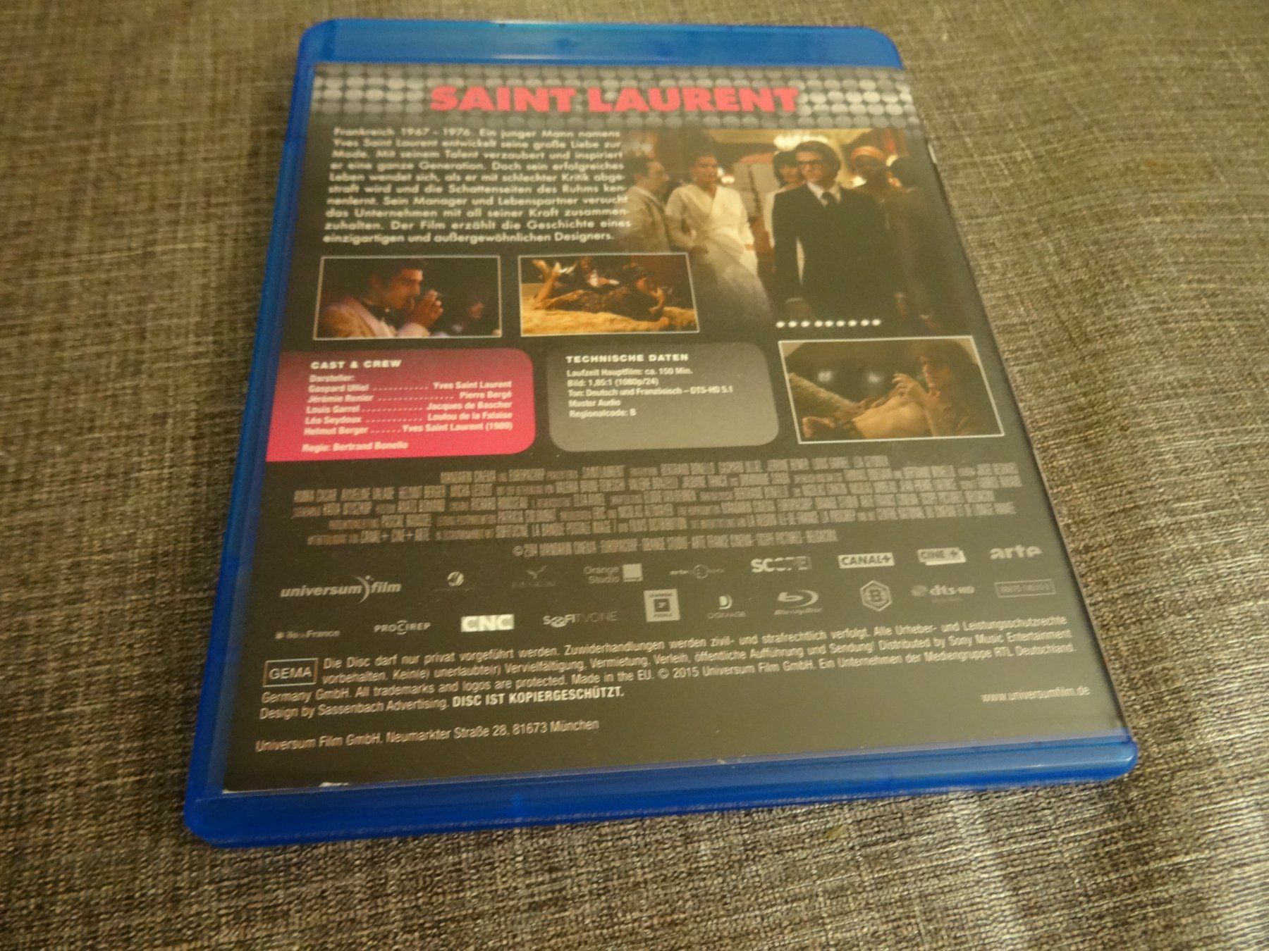 Alle DVDs: Saint Laurent (BLU-RAY) – Gebraucht aus Olten von Disc-Verkauf 2