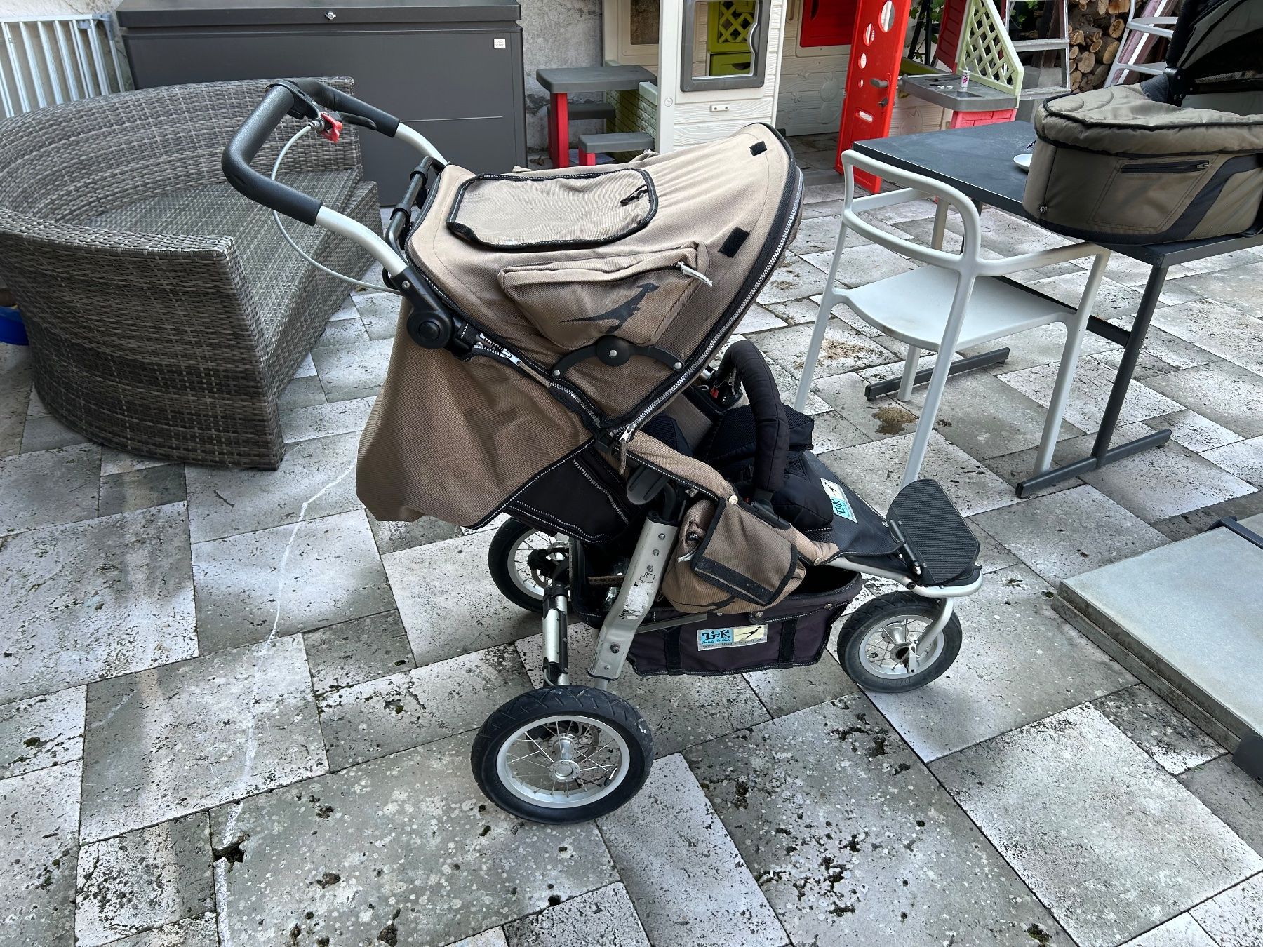 TFK Kinderwagen: TFK Buggy Kinderwagen mit Babywanne – Gebraucht aus Jonen von  2