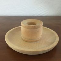 Kerzenhalter Holz für Stumpenkerzen Kerzenständer
