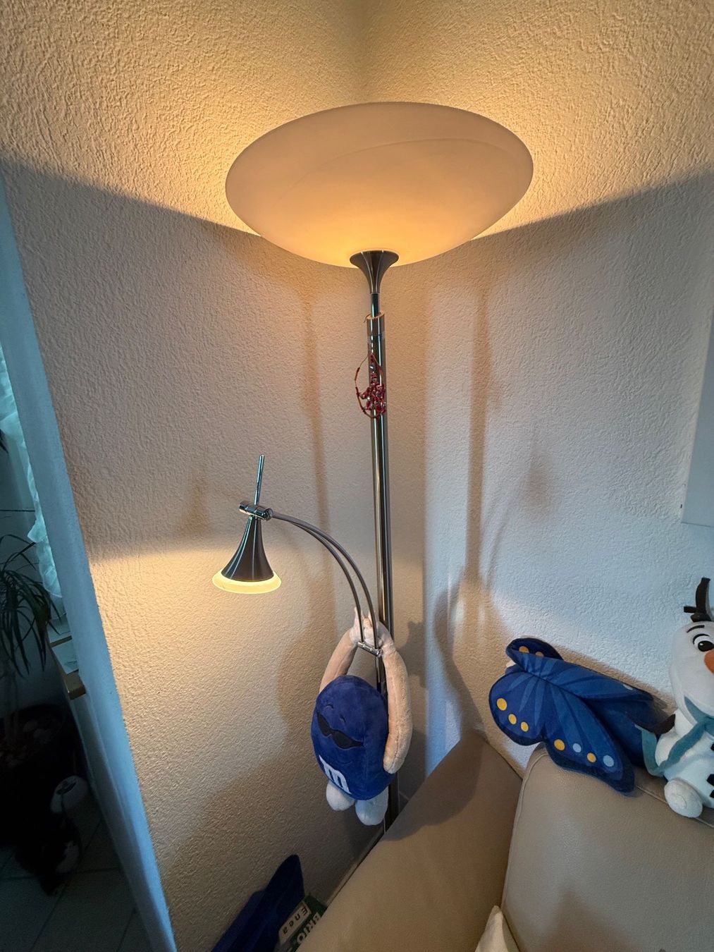 Lampenschirme: Lampada ad arco con luce orientabile, metallo – Gebraucht aus Allschwil von abiondo 3