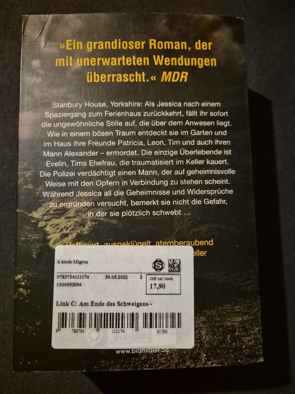 Libri: Charlotte Link - Am Ende des Schweigens – Usato da Nürensdorf venduto da luc_9ksf 1