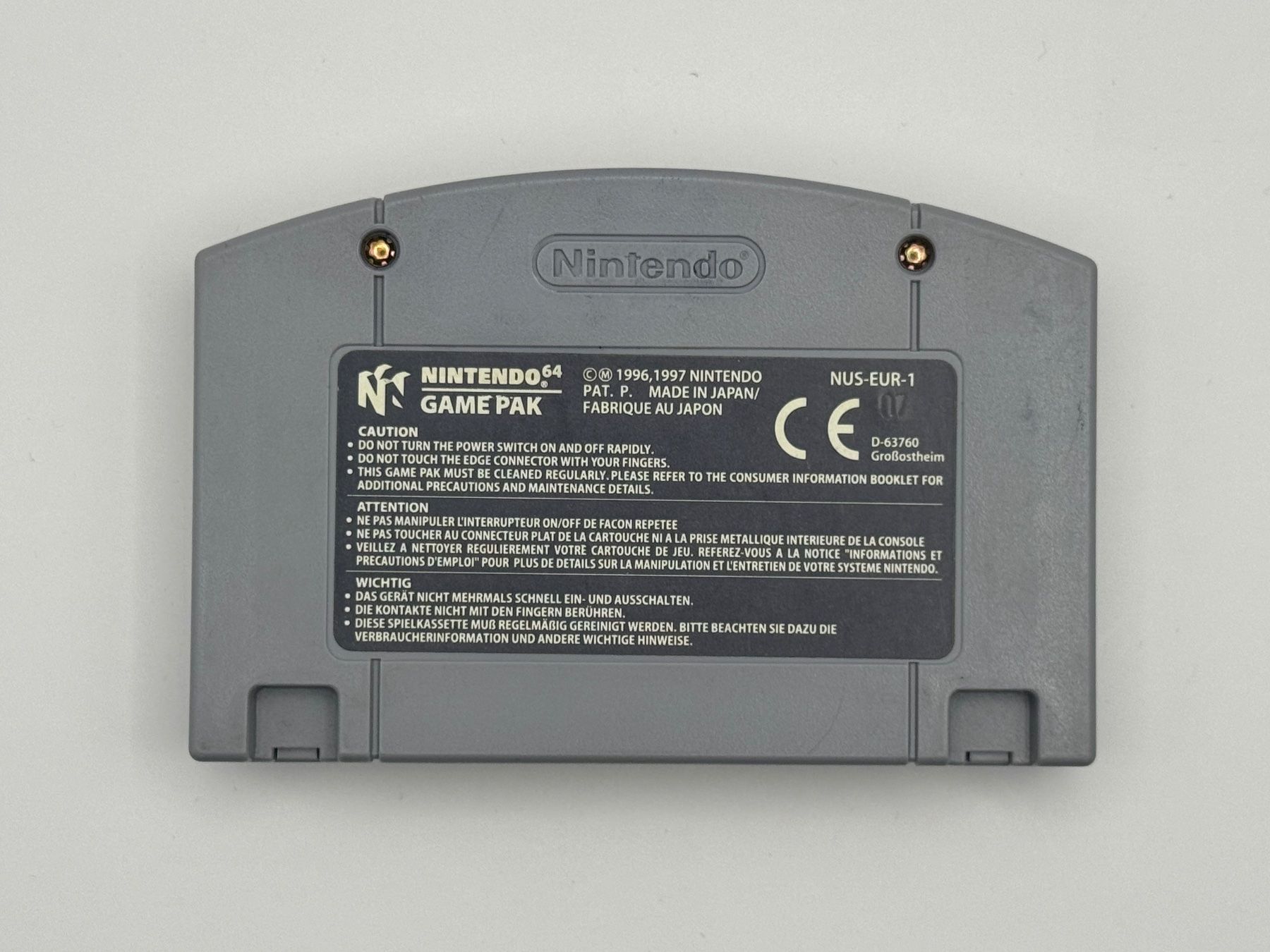 Nintendo Giochi: N64 Automobili Lamborghini – Usato da Bettlach venduto da awi_7jcb 1