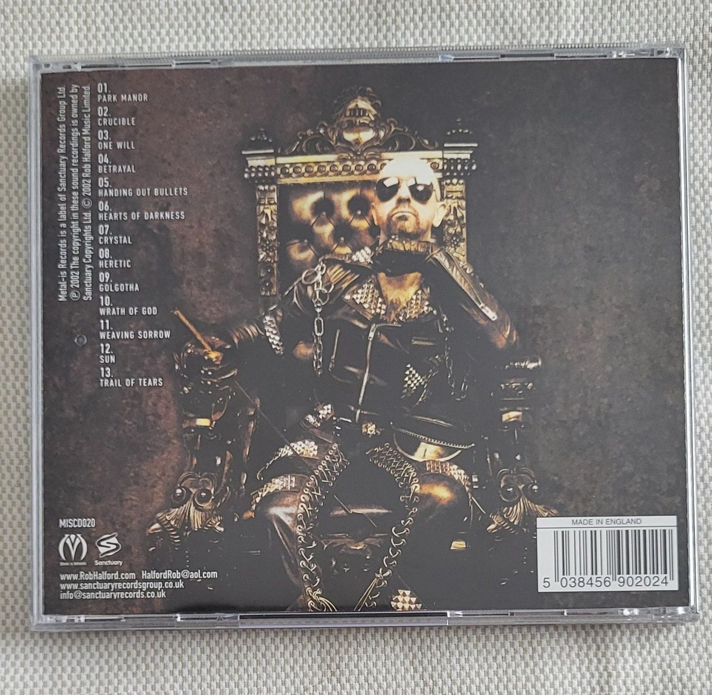 CD: Halford - Cricible – Usato da Villars-sur-glane venduto da Epsilonhike 1