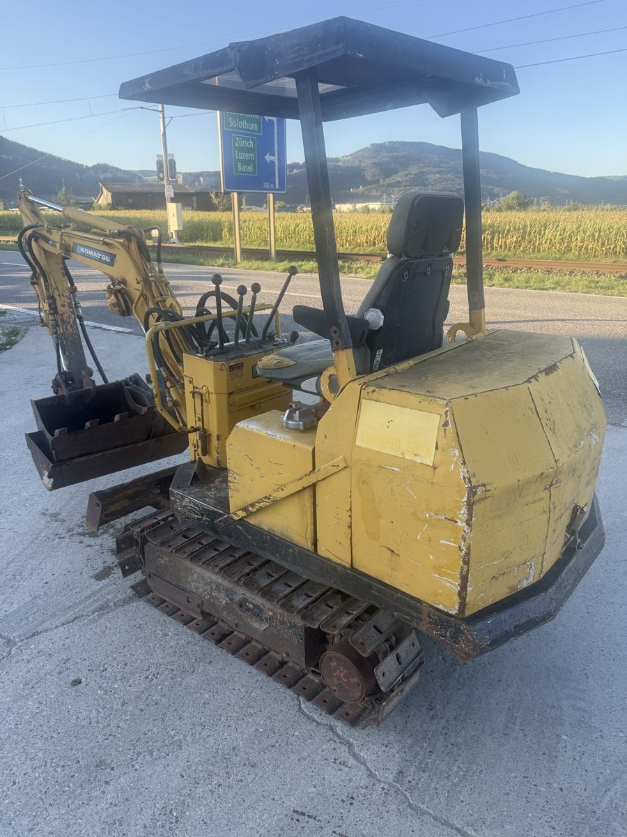 Komatsu Escavatori: Bagger Komatzu Pc 05 – Usato da Niederbipp venduto da baggerch 5