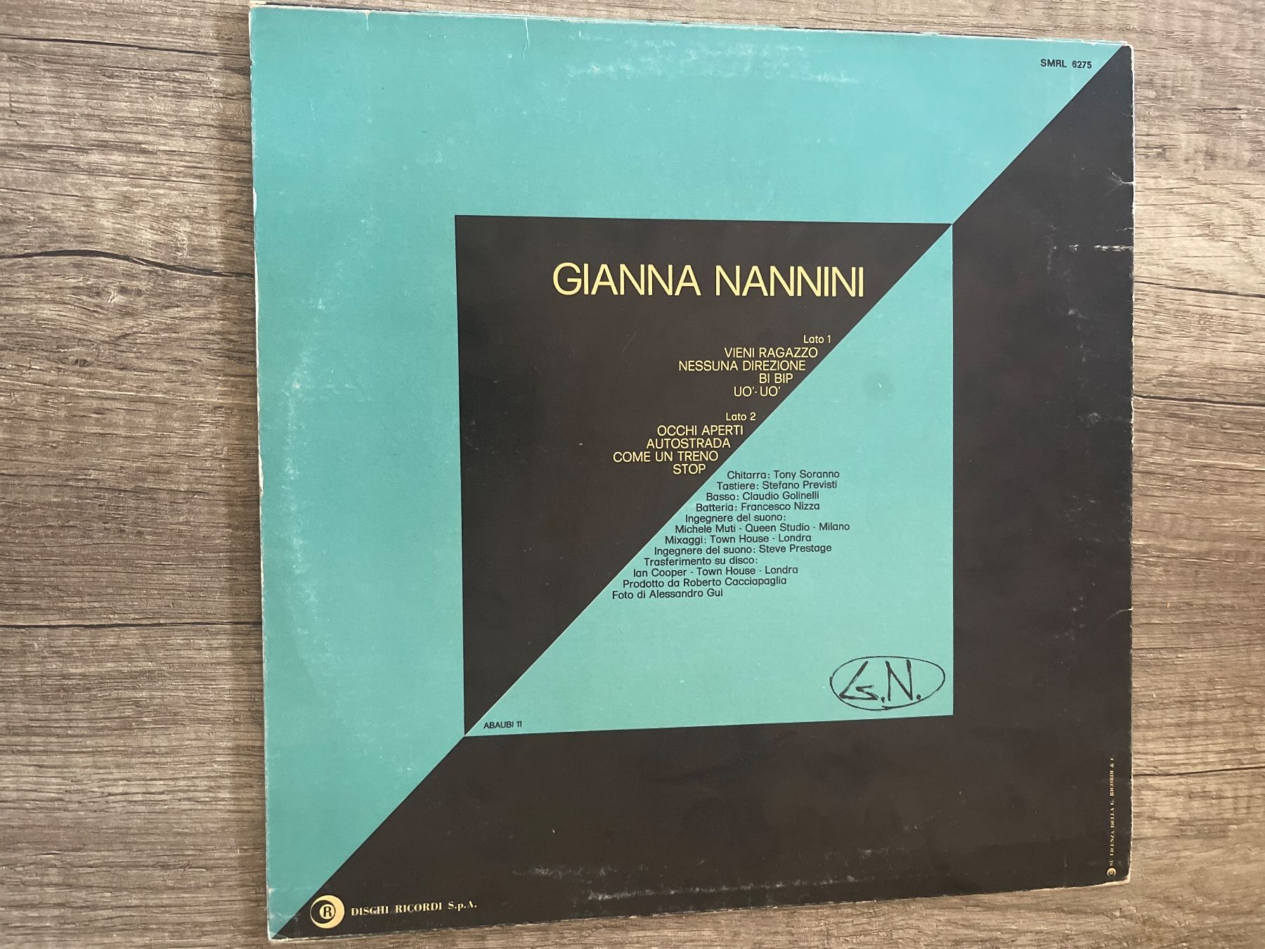 Dischi in vinile: A820/Gianna Nannini G.N. – Usato da Frutigen venduto da Philippe_jsp 1