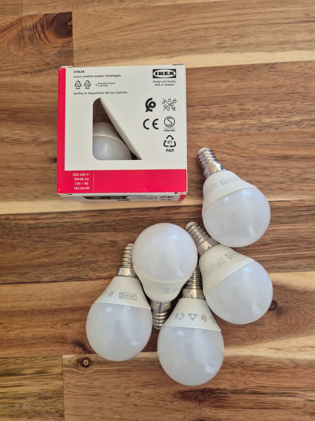 Ikea Lampen: IKEA SOLHETTA LED E14 2.9W 470lm 7 Stück – Gebraucht aus Niederhasli von foxy_8155 2
