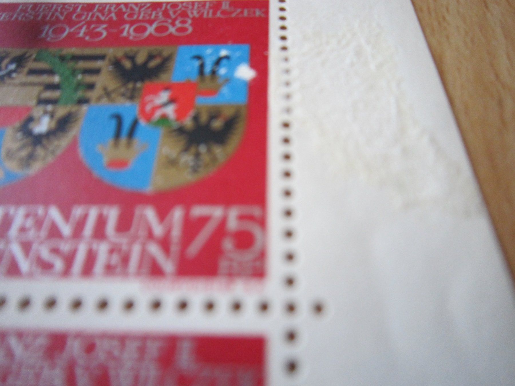 Tous les timbres: Lichtenstein Block 1968 – D'occasion à Giubiasco par sal_9j6w 2