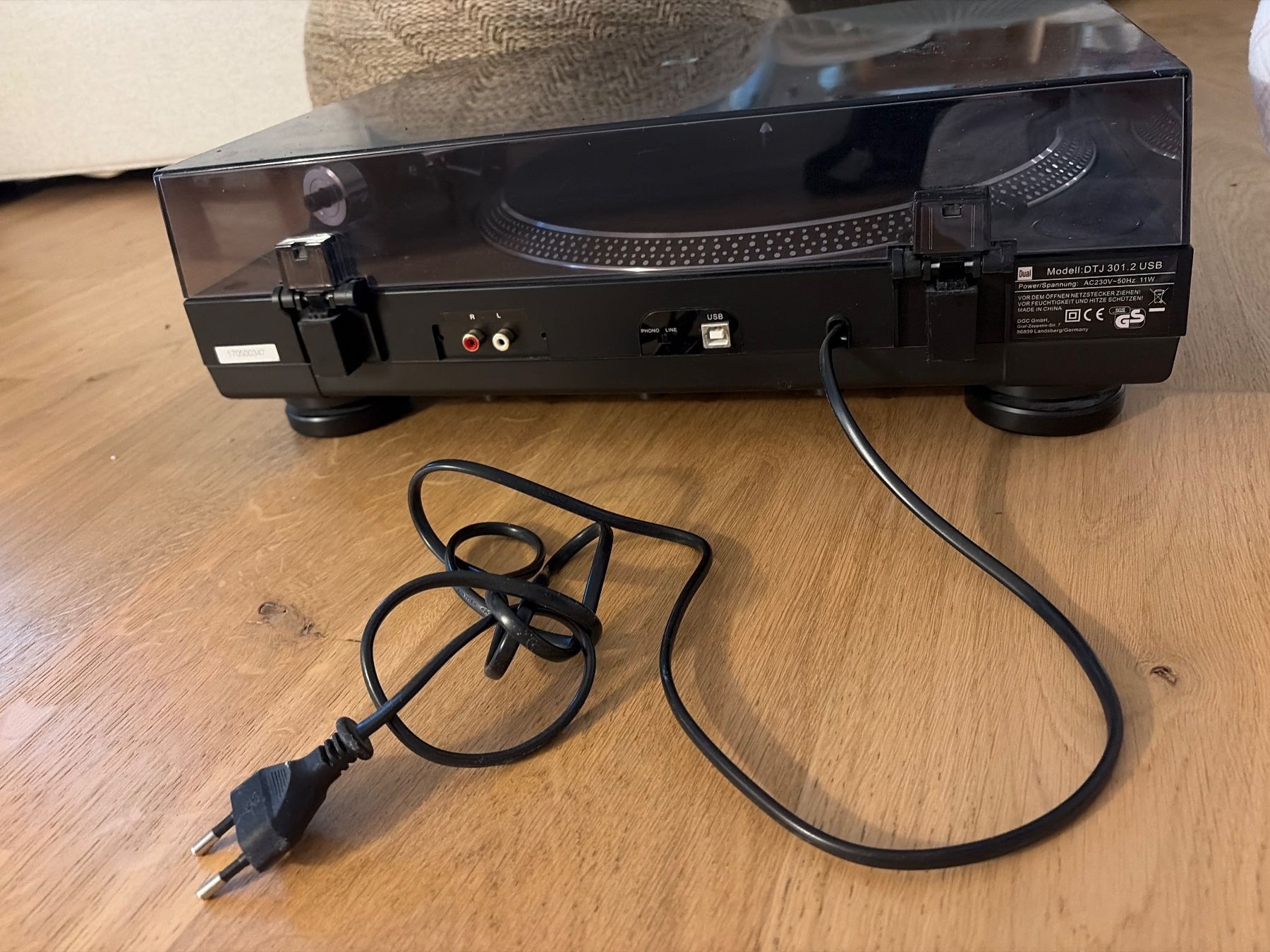 Dual Giradischi: Dual Plattenspieler DTJ 301.2 USB – Usato da Unterengstringen venduto da Digitechi 3