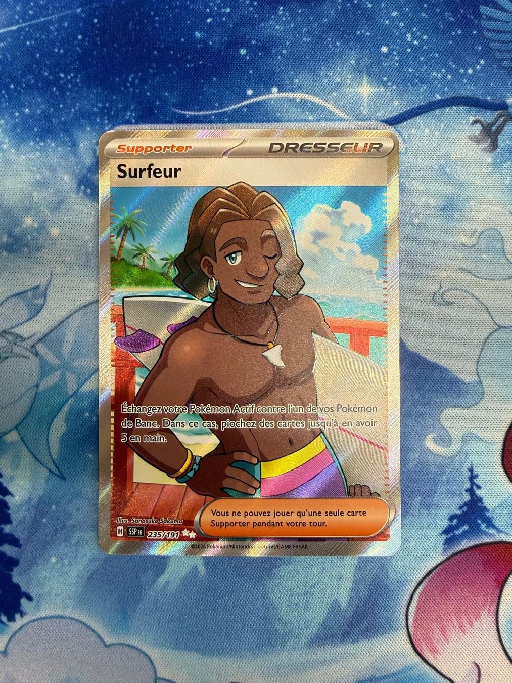 Pokémon Carte collezionabili: Surfeur FA - SSP 235 FR – Nuovo (secondo la descrizione) da Courgenay venduto da ScamBoxOff