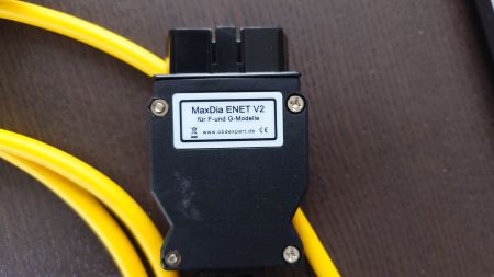 OBD2 MaxDia ENET V2 Ethernet Diagnostic Interface for BMW