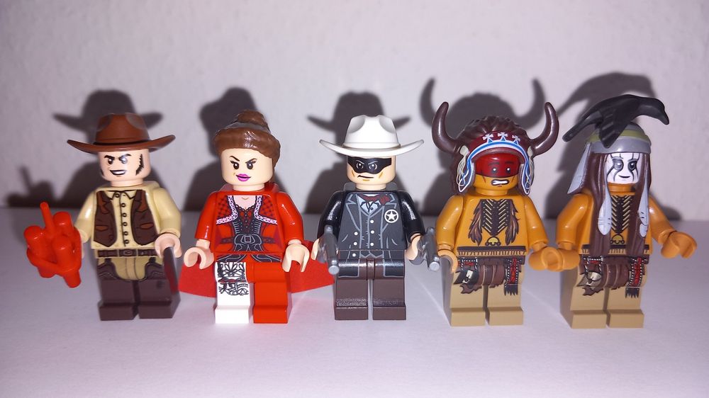 LOT DE 5 FIGURINES LEGO LONE RANGER | Kaufen auf Ricardo
