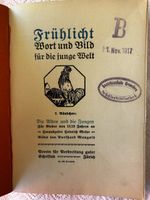 Frühlicht, Wort und Bild für die junge Welt, ohne Jg,ca 1915