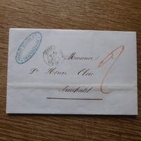 1849  VORPHILA - FALTBELEG / Stempel siehe Bilder