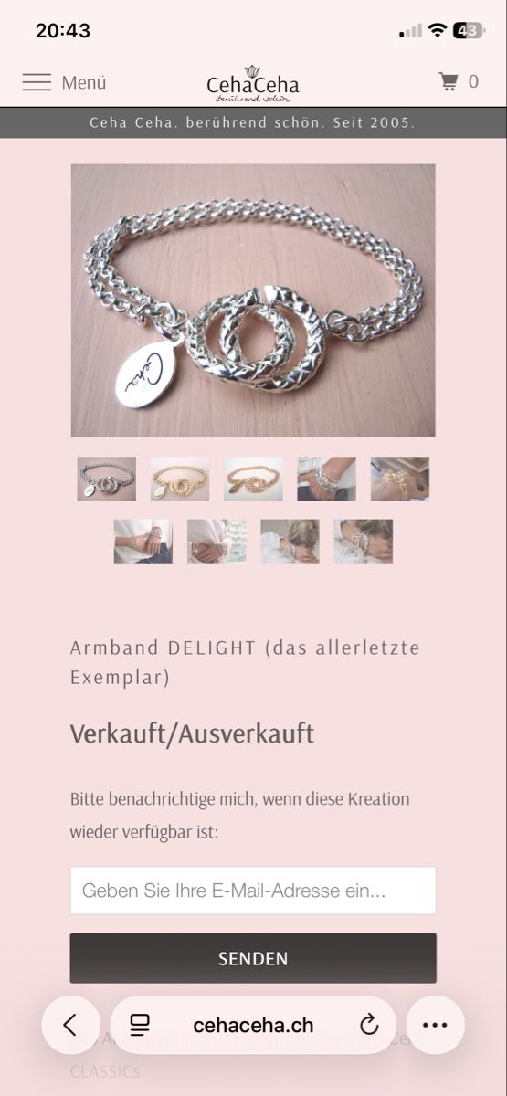 Bracciali & Braccialetti: Wunderschönes Armband von Ceha Ceha – Nuovo (secondo la descrizione) da Sarmenstorf venduto da Judy66 2
