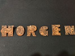 Fasnachtsplakette Horgen 80er