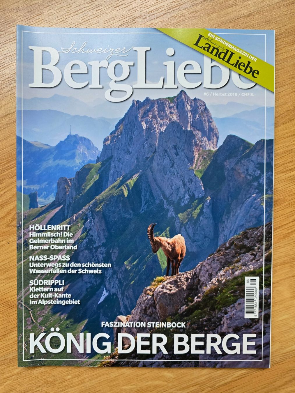 Riviste & Magazine: Bergiebe Nr. 6 Herbst 2018 – Usato da Büttikon AG venduto da Amineah