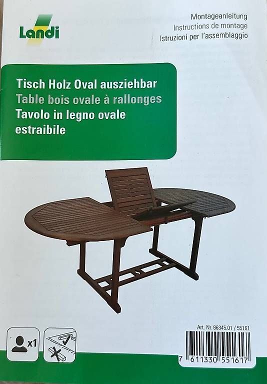 Tische: Gartentisch – Gebraucht aus Zürich von Pablo_C