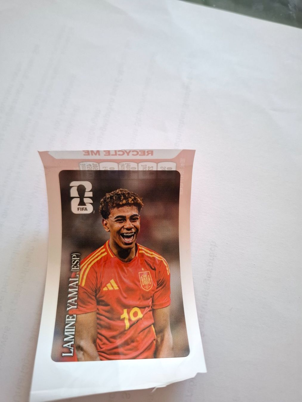 Panini Sammelbilder & Trading cards: FIFA Sticker Lamine Yamal ESP - Cola 2026 – Neu und originalverpackt aus Birmensdorf ZH von SmallLady