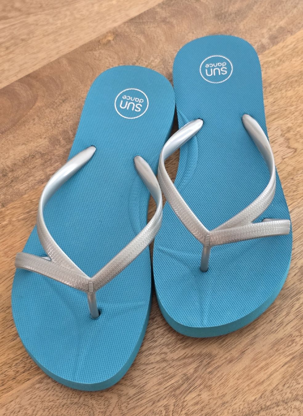 Scarpe da donna: Flip-Flops Sun Dance Tuerkis Silber Damen NEU – Nuovo (secondo la descrizione) da Rheinsulz venduto da Gilea 4