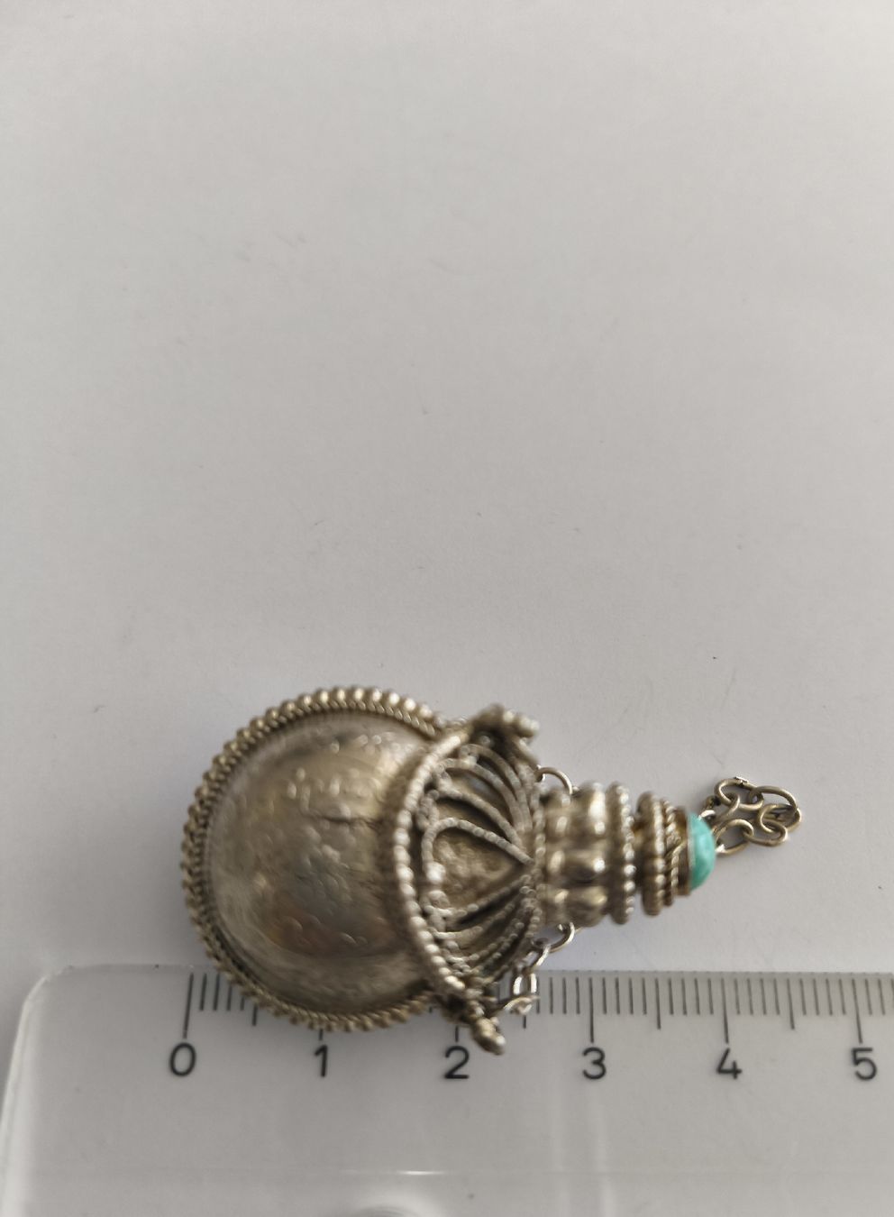 Flacons: Antik  Tibet Tabak- Opium- Fläschchen echt Silber – Gebraucht aus Menziken von Mirager 7
