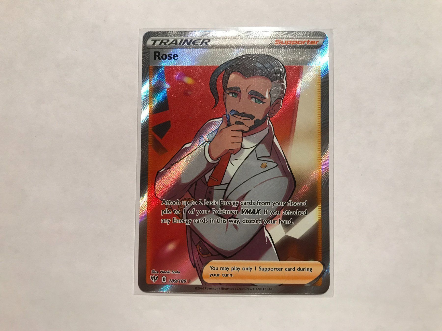 Pokémon Carte collezionabili: Rose Fullart EN – Usato da Hagendorn venduto da Pokecollectorch