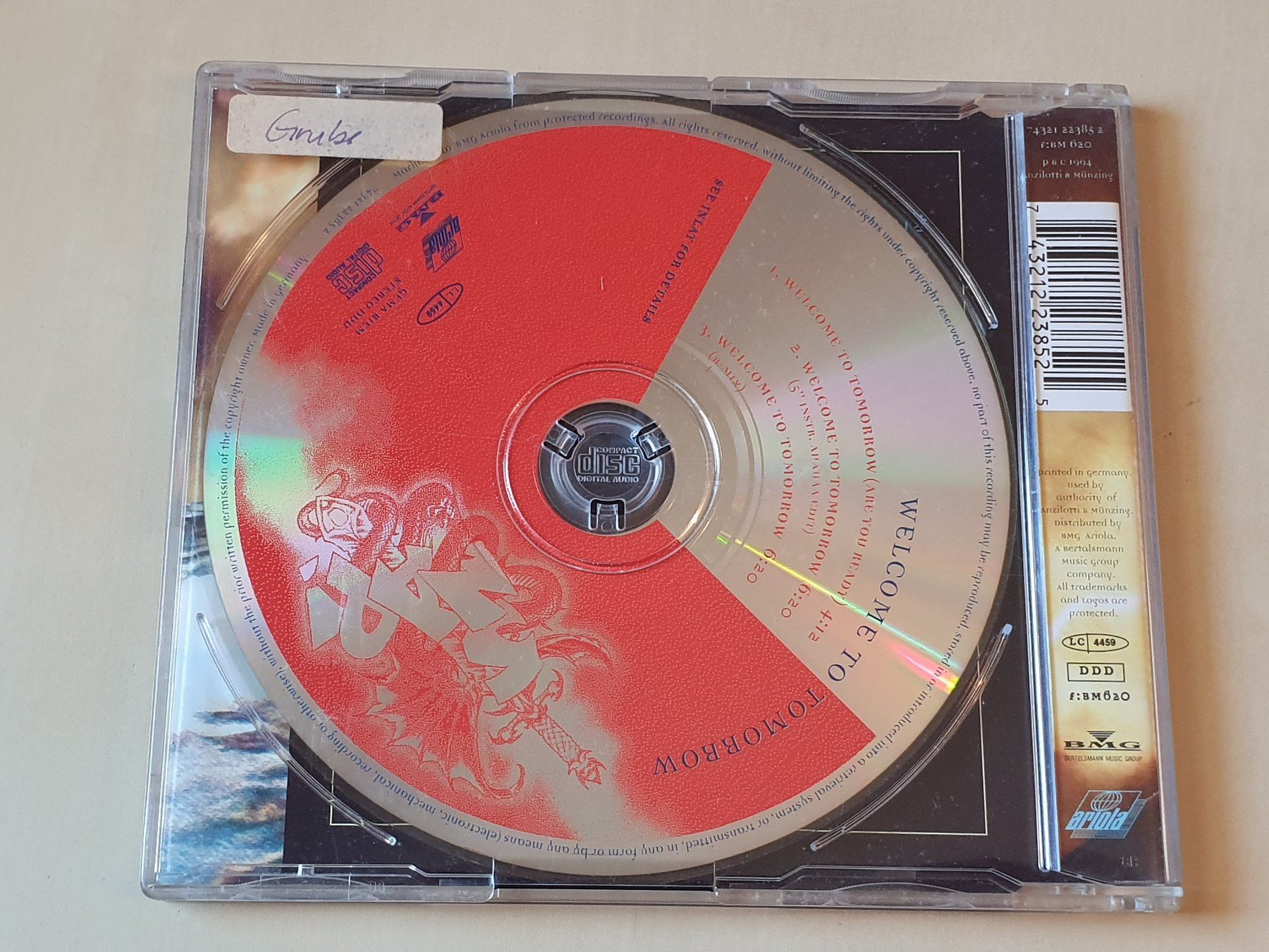 CD: Snap Welcome to Tomorrow – Usato da Stansstad venduto da collectorsshop 1
