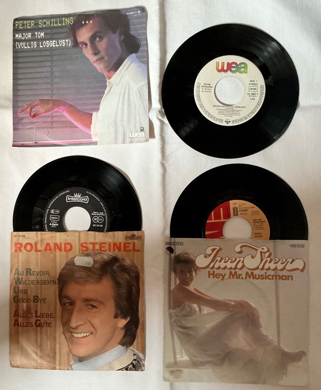 Dischi in vinile: Set Vinyl Single 7“ / Deutsche Interpreten – Usato da Stettlen venduto da togram4