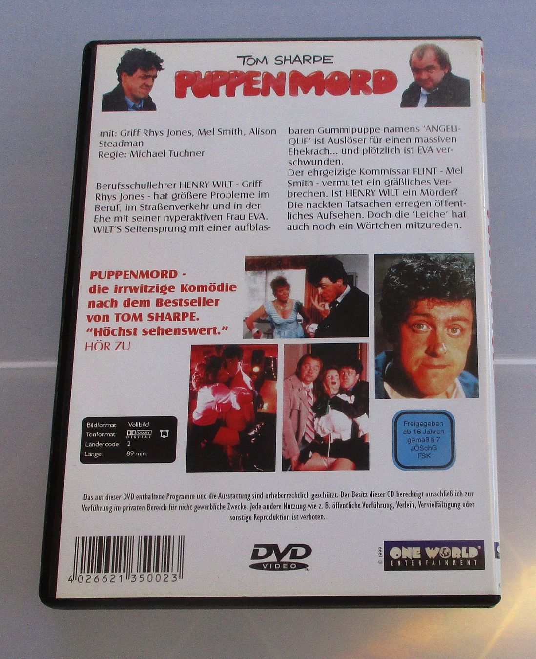 Tutti i DVDs: PUPPENMORD - Tom Sharp – Usato da Wattwil venduto da Muriel10 1