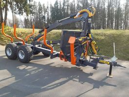 FW-TECH Rückewagen 8.5 to mit Auflaufbremse