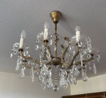 Elegante Kristall-Krone mit 8 Kerzenlampen