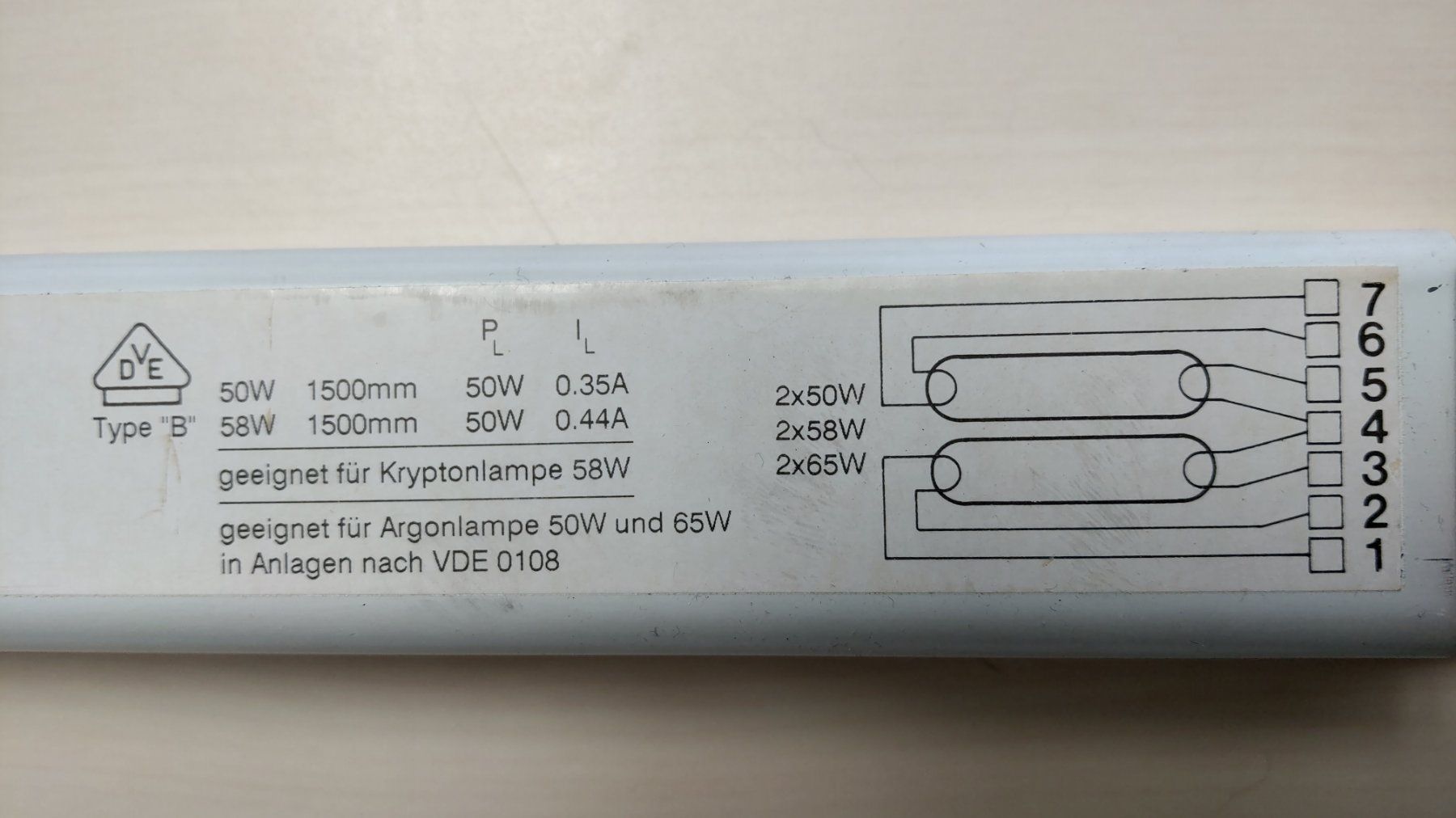 Elektronikbauteile: Vorschaltgerät Zumtobel – Gebraucht aus Rotkreuz von sheyenne72 5