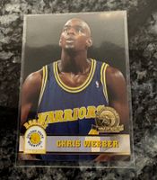 NBA Chris Webber Hoops Gold Medallion Rookie Card