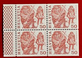 ACHETRINGELE LAUPEN 599 VIERERBLOCK AUS MH 1984** POSTFRISCH