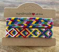 2x Armband / Freundschaftsband, Neu & Handgemacht