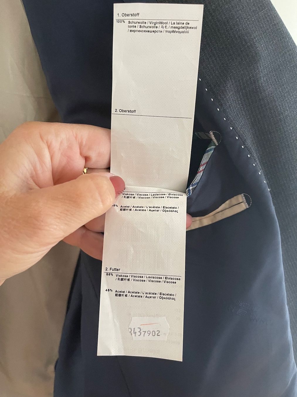 Tommy Hilfiger Completi: Anzug Tommy Hilfiger – Usato da Hätzingen venduto da Limao 5