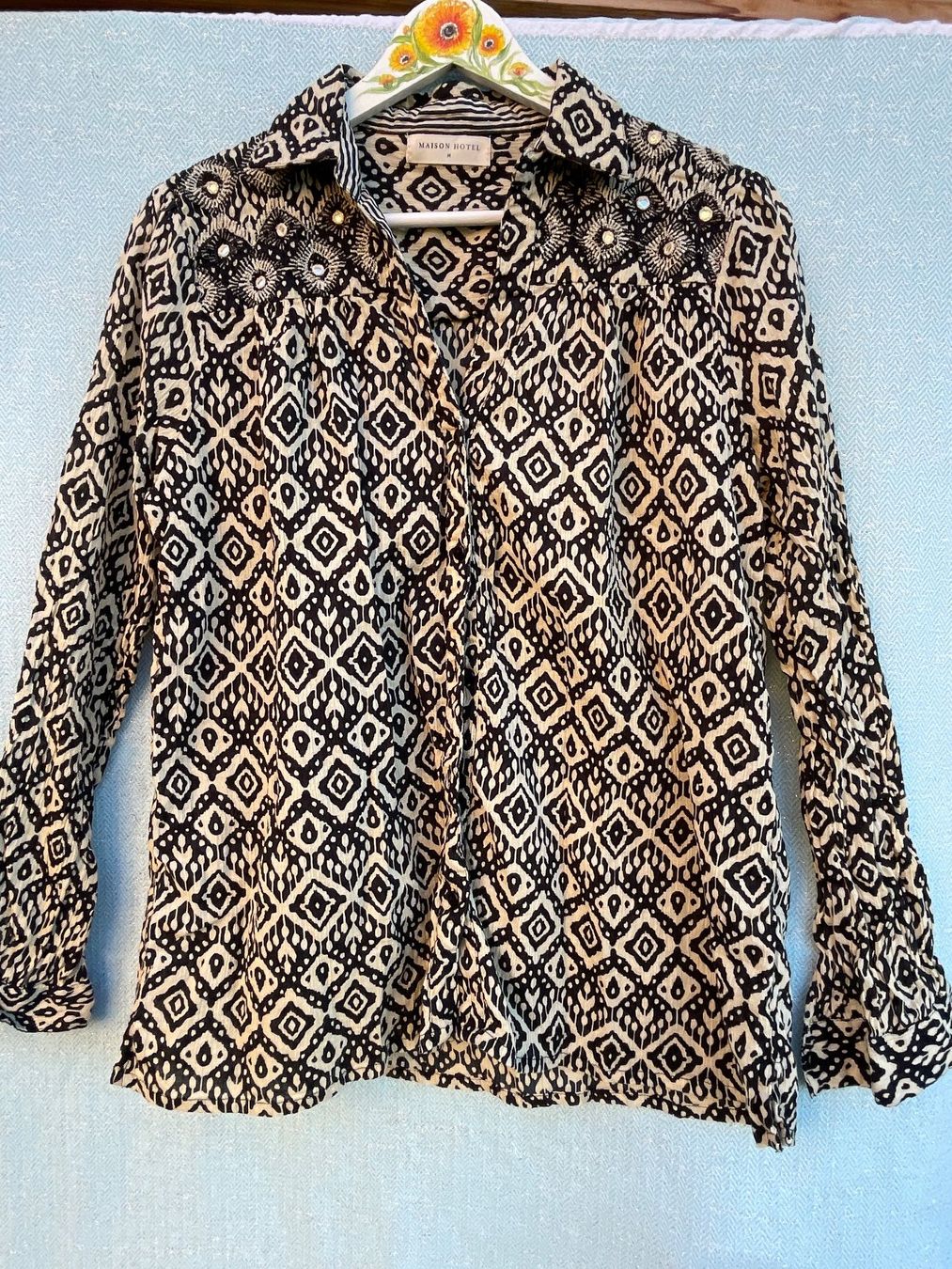 Camicette: Vintage MAISON HOTEL Bluse Gr. M – Usato da Frasnacht venduto da GracyStore
