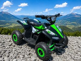 cooler E- Quad Kinder 1060 Sirius grün Geschenk Idee