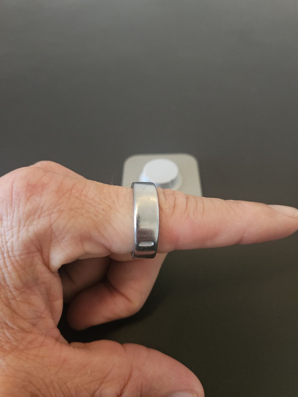 Oura Anelli: Oura Ring 4. Generation, silber, Gr. 13 – Usato da Zürich venduto da Af20 2