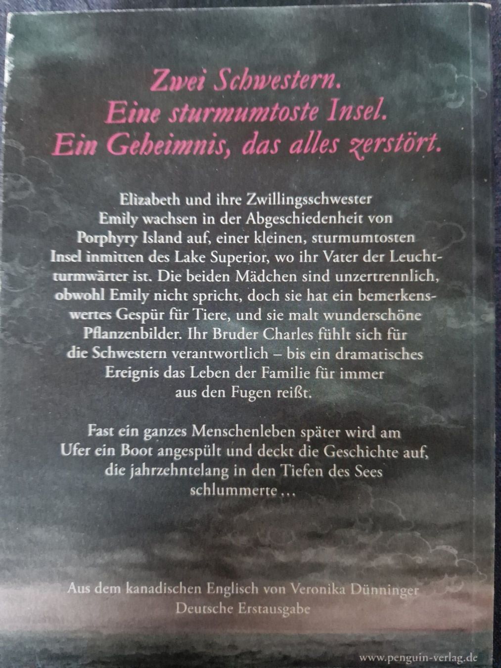 Livres: Jean E. Pendziwol - Das Licht der Insel – D'occasion à Neuhausen am Rheinfall par Alchimista 1