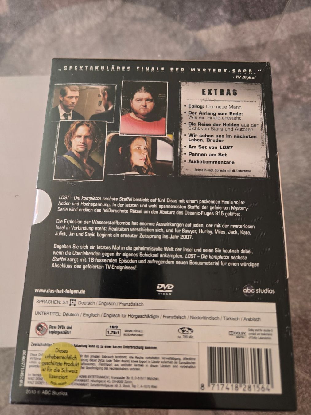 Tutti i DVDs: Lost Season 6 Neu – Nuovo e nell'imballaggio originale da Bussigny venduto da Kfdlt 1