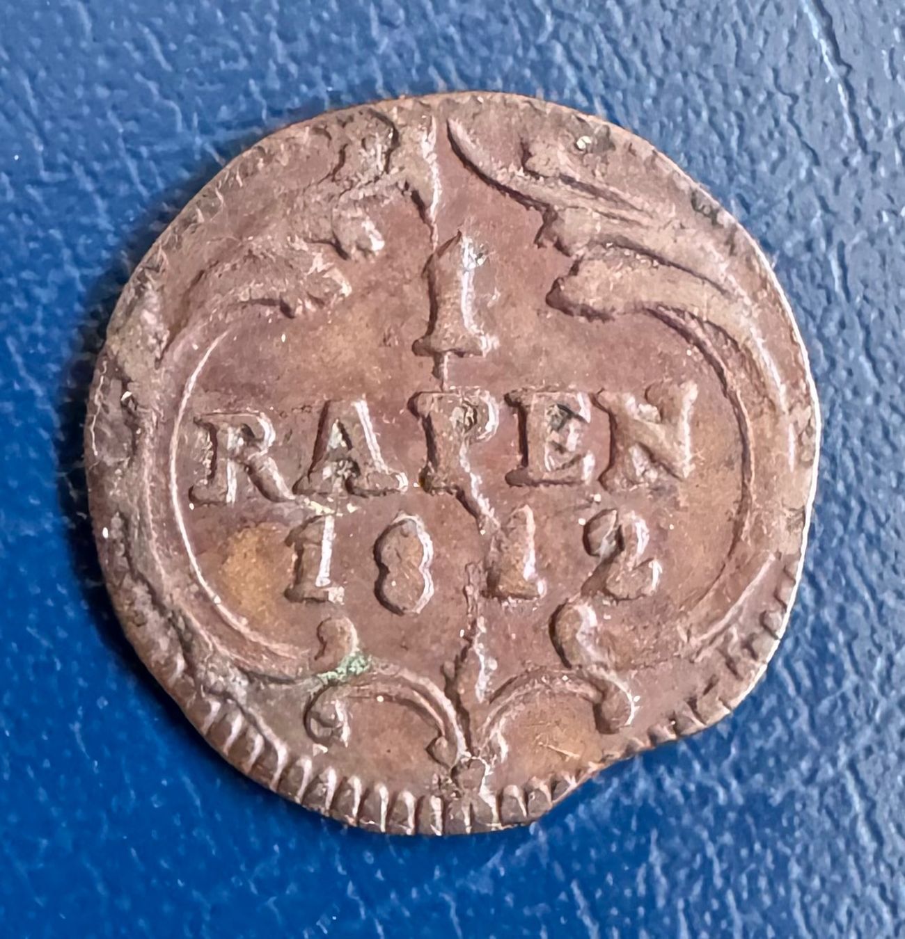 Tutti le monete: Kanton Schwyz 1 Rappen 1812 – Usato da Ebikon venduto da Dmasterx
